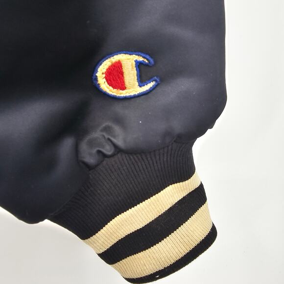 Vintage Champion RUTGERS Pioneers Softball Varsity Coat jacket Women's S 3400 - Picture 9 of 12